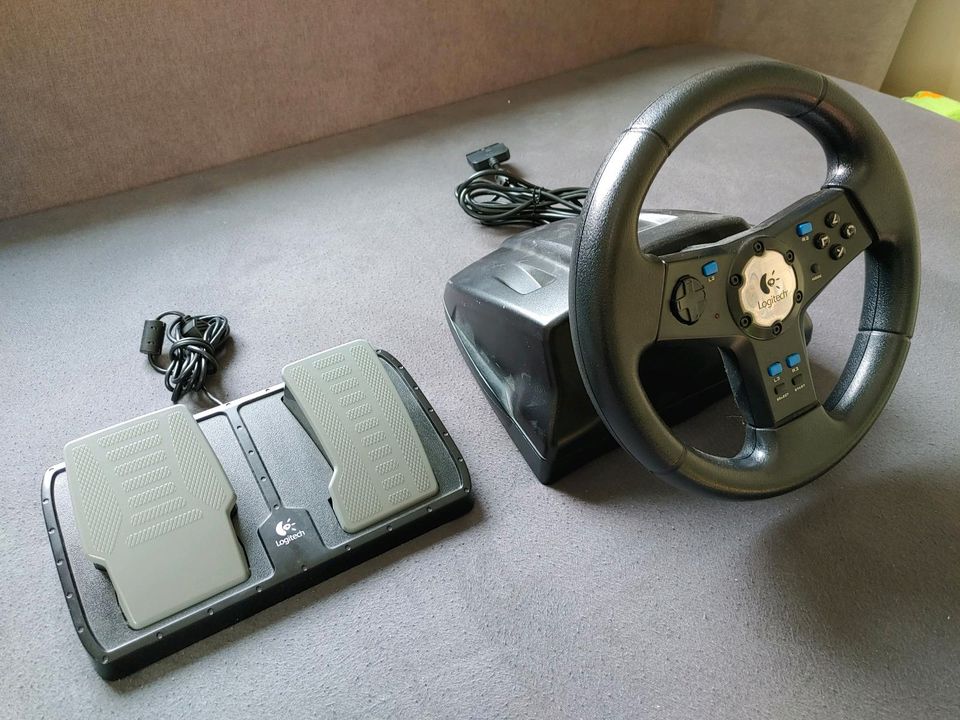 PS2 Lenkrad Logitech E-X2A12 Rally Vibration Feedback Wheel in Thüringen -  Jena | Weiteres PC Zubehör gebraucht kaufen | eBay Kleinanzeigen ist jetzt  Kleinanzeigen