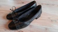 Wie neu: Gabor: Ballerina, Lack/Textil/Leder, Gr6,5; schwarz grau Schleswig-Holstein - Flensburg Vorschau