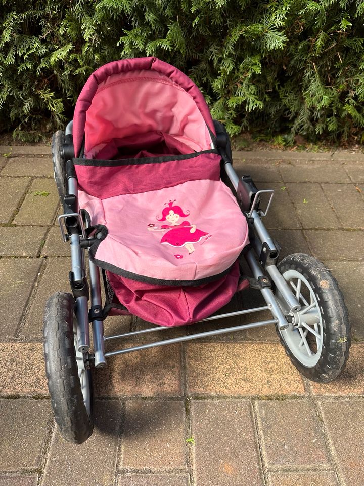 Bayer Design Puppenwagen Kinderwagen buggy Prinzessin in Dresden