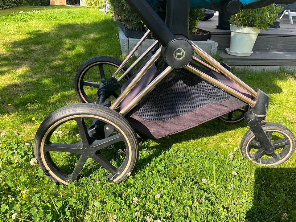 Cybex Priam Kinderwagen (Rosegold), Babywanne, Sportsitz in Hamburg