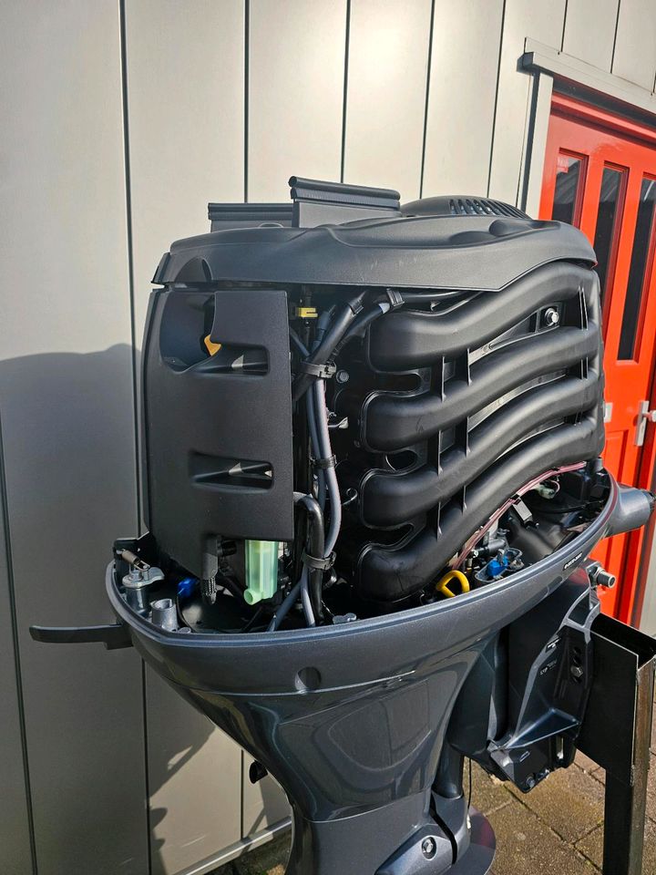 YAMAHA 115 ps EFI 4 TAKT EXTRALANGSCHAFT POWERTRIM NEUMOTOR ! in Meppen