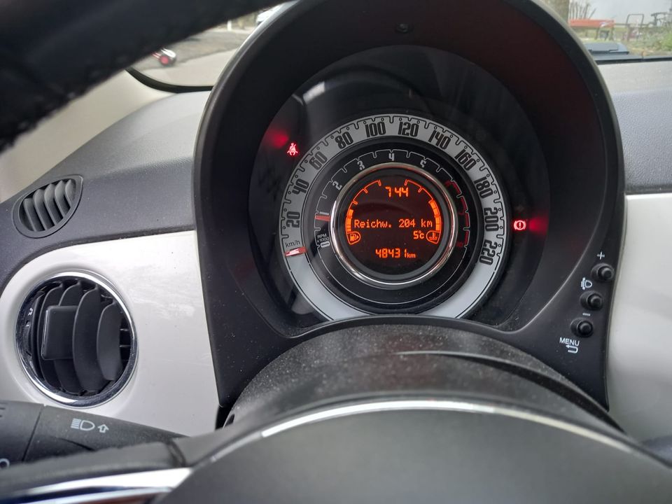FIAT 500 C  CABRIO Bj. 2016 Org. 48350 km SCHECKHEFT auch Klima in Berlin