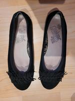 Rieker Ballerina / Halbschuh schwarz Gr.38 Hessen - Hanau Vorschau