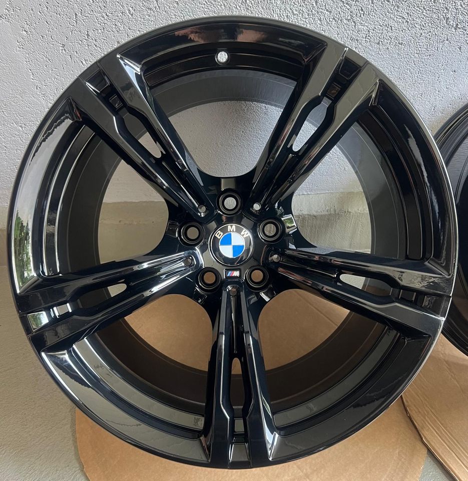 *Wie Neu* 4 BMW M5 F90 M8 F91 F92 M705 Felgen 19 Zoll Black in Solingen