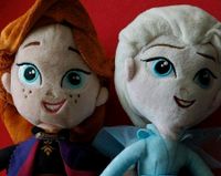 Anna & Elsa Eiskönigin Frozen Puppen Kuscheltier Stoffpuppen Baden-Württemberg - Rottenburg am Neckar Vorschau