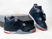 NIKE Air Jordan 4 Bred GS 38 NEU Dunk Schuh Herren Rot Kinder Bayern - Kempten Vorschau