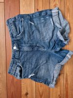 Jeansshorts blau relexed fit high waist, Gr. 152 Hannover - Linden-Limmer Vorschau