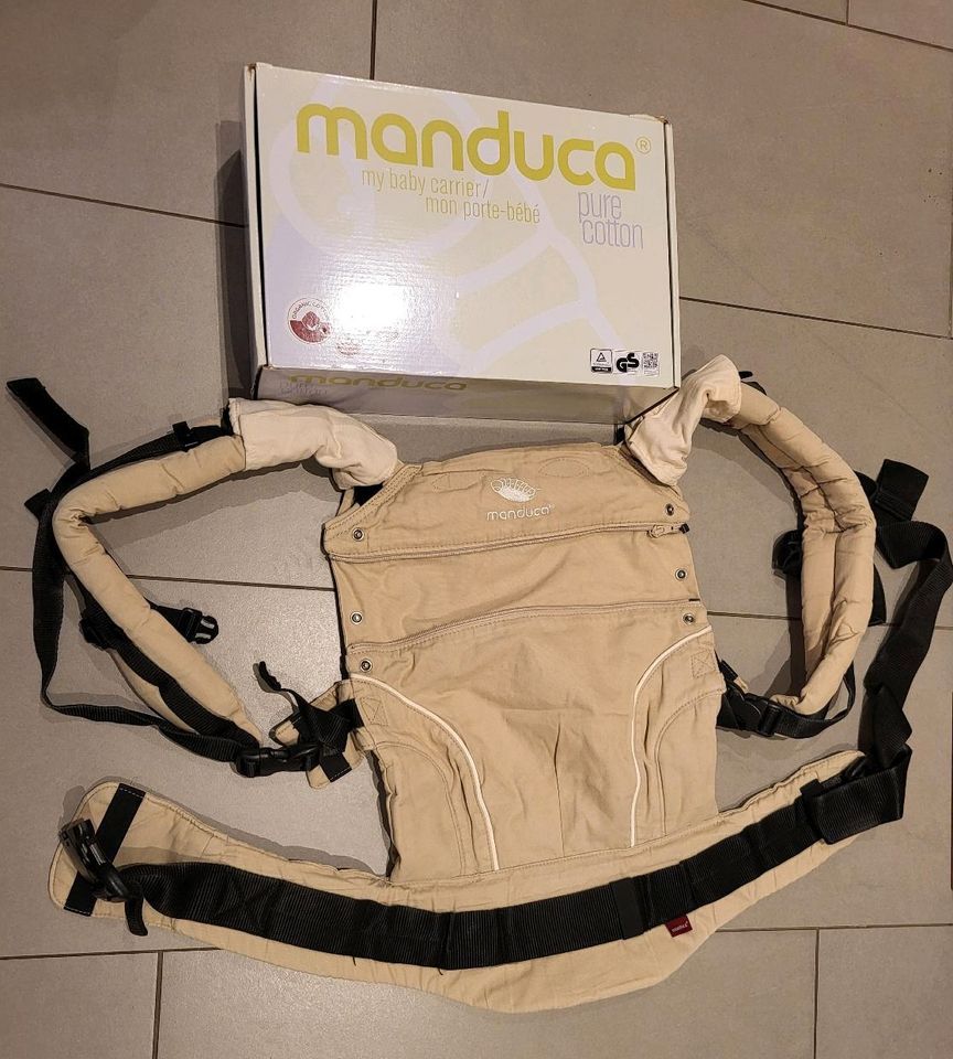 Manduca pure cotton mit Zubehör und OVP Farbe: Desert sand in Düsseldorf