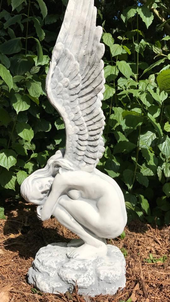 ‼️Engel 73cm Engeln Rachel Grabfigur Elfe Feen Angel Steinfigur‼️ in Hamburg