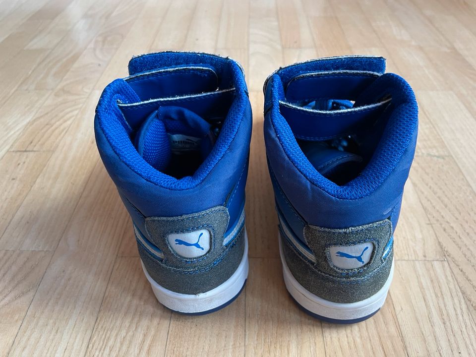 Puma halbhohe Sneaker Gr 37 blau in Bönnigheim