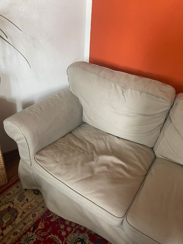 EKTORP Sofa hellbeige in Leipzig