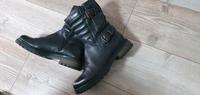 Stiefel von Cox Gr. 39 schwarz Echt Leder Schuhe Schleswig-Holstein - Lübeck Vorschau