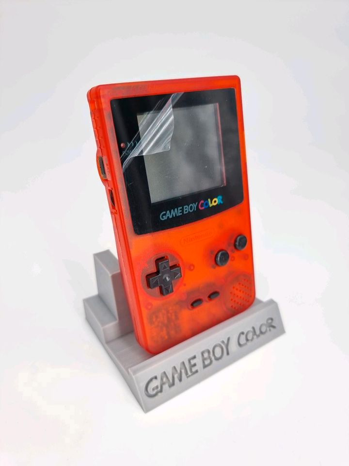 Nintendo Gameboy Color Konsole Rot Pokemon Rote Editon Umgebaut in Hannover