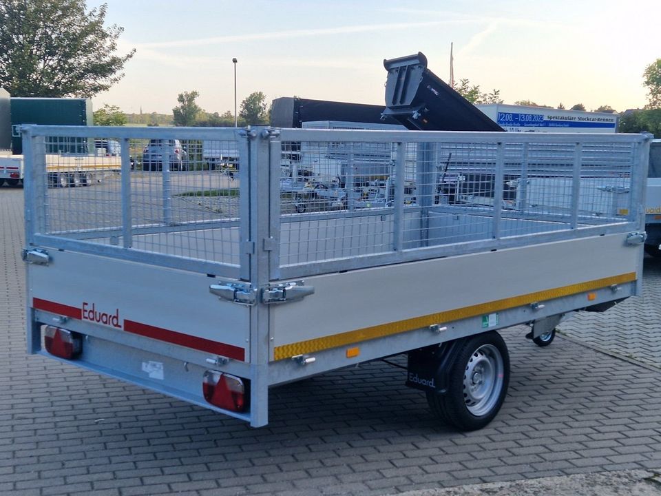 Eduard 1.500kg | Hochlader | 3,10m x 1,60m | Laubgitter | SONDERPREIS | 3116 in Neundorf