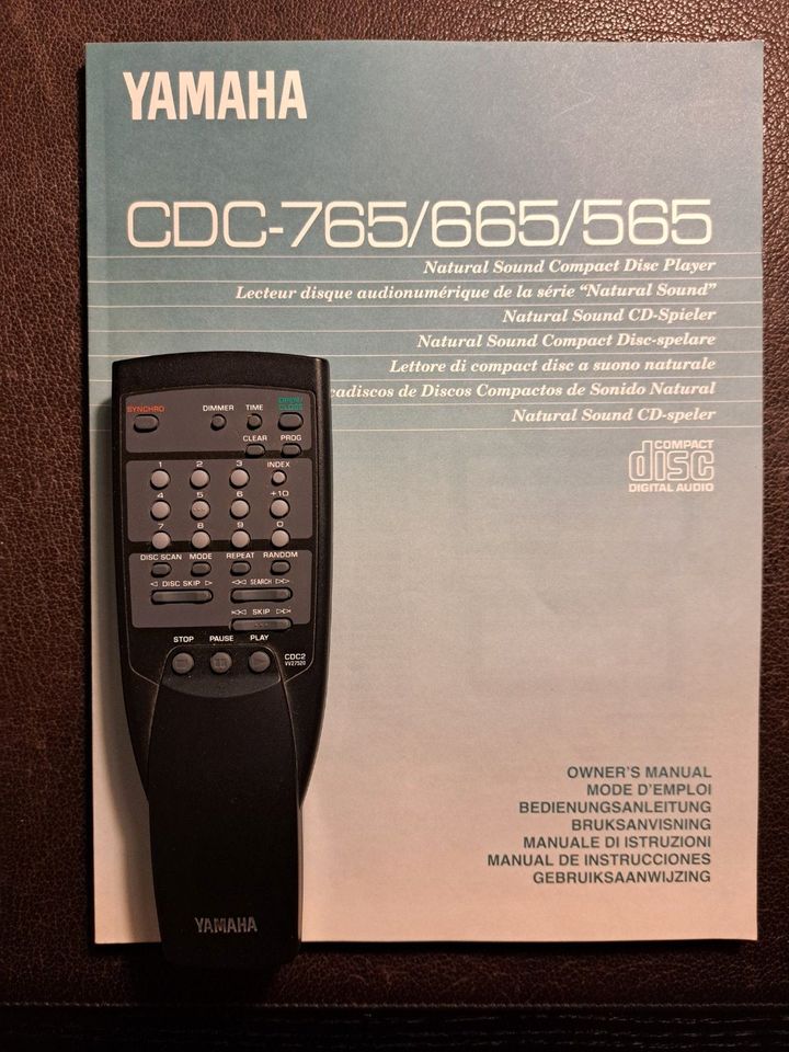 Yamaha CDC-565 5-fach CD Wechsler inkl. Fernbedienung in Köln