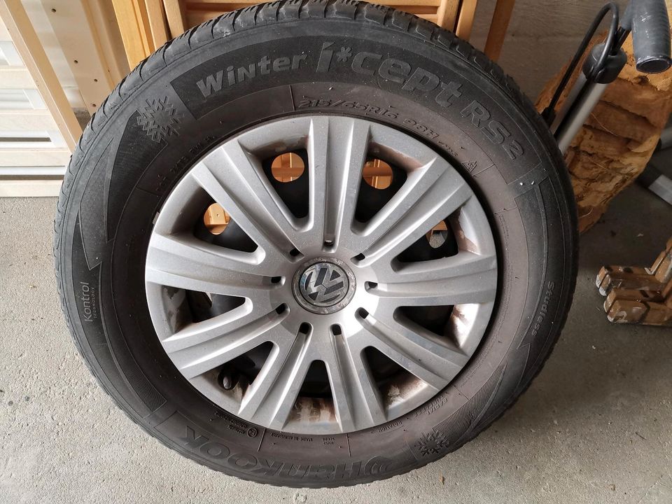 Hankook Winterreifen icept RS2 - 215/65R16 98H - mit Stahlfelgen in Velbert