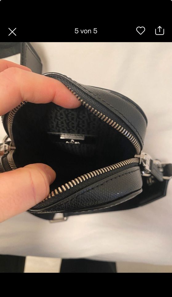 Aigner Phonebag schwarz crossbody umgängetasche Tasche Mini klein in Stuttgart