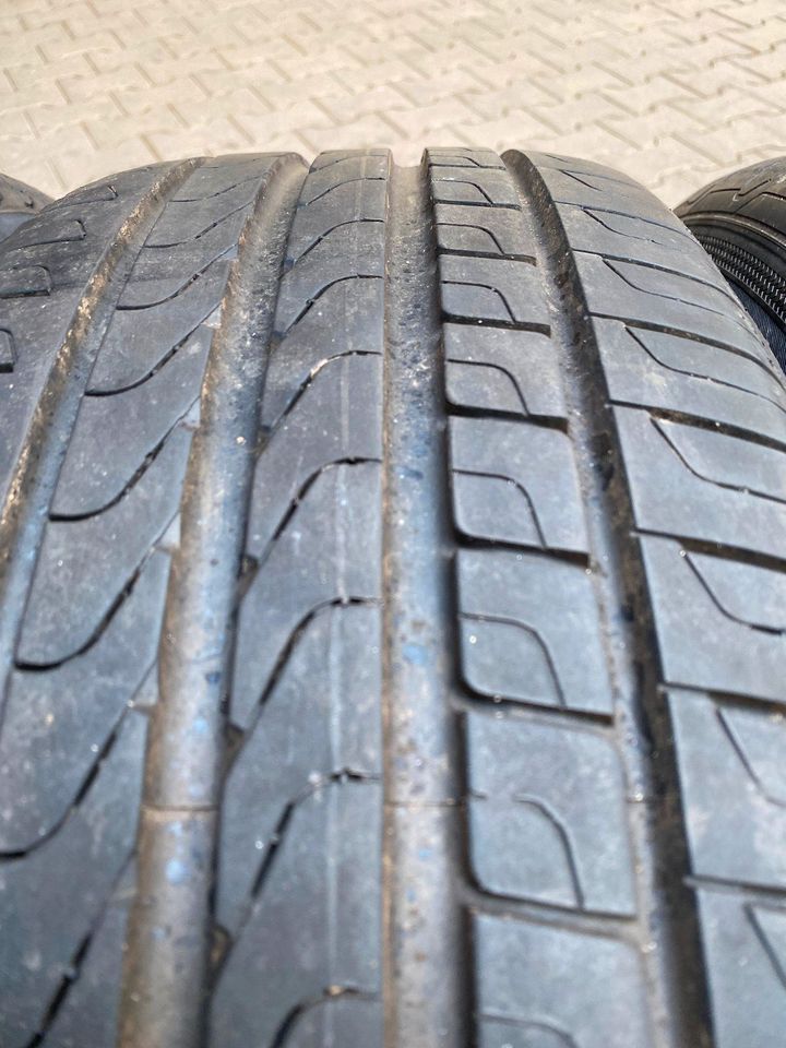 2 x Sommerreifen Pirelli 215/55 R17 94W mit 2 x 6,5mm in Klein-Winternheim