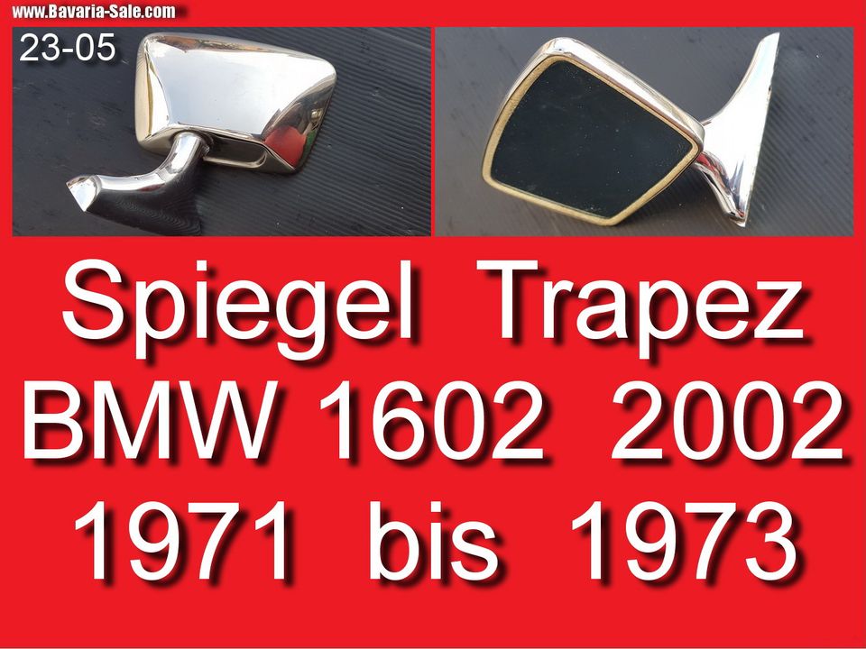 ❌ Trapez Rückspiegel BMW 1600 1602 2002 E10 Außenspiegel Spiegel in Bayern  - Bernhardswald | Ersatz- & Reparaturteile | eBay Kleinanzeigen ist jetzt  Kleinanzeigen