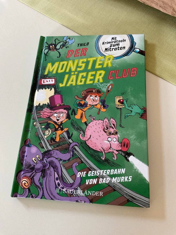 Der Monsterjäger (Monster Jäger) Club, Buch für Kinder in Gründau