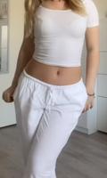 H&M Leinen Hose Kordelhose mit geraden Bein Gr. S Lindenthal - Köln Sülz Vorschau