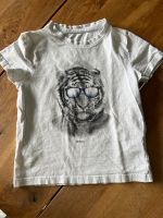 T-Shirt von pepperts! Größe 122/128, weiß mit Tiger Schleswig-Holstein - Flensburg Vorschau