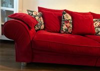 Couch Sofa BigSofa knallrot TOP Eyecatcher Essen - Stoppenberg Vorschau