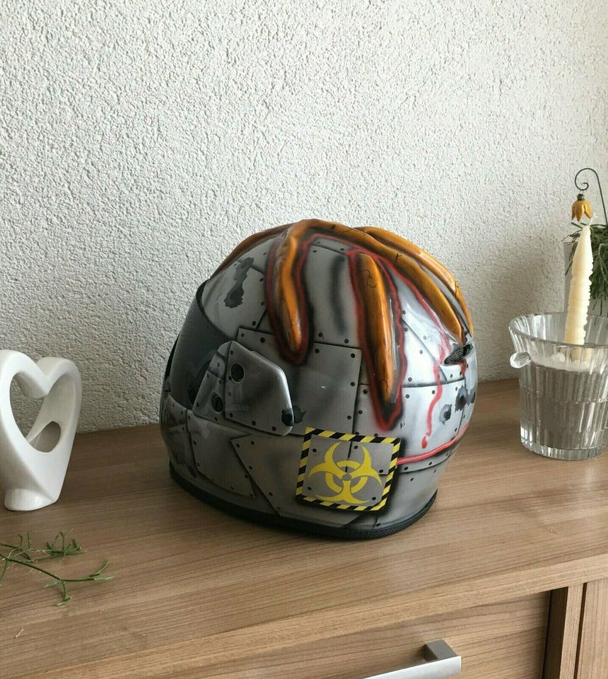 Helm Unikat,Airbrush,Bandit/Craft Baracuda,Streetfighter in Wolmirstedt