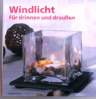 Windlicht mit Schiefertafel innen aussen aus Glas Bayern - Landsberg (Lech) Vorschau