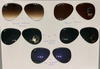 Sonnenbrillengläser für Ray Ban Aviator 3025 neu Niedersachsen - Harsum Vorschau