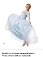 Blaues Kleid *Prinzessin* /Kostüm mit Unterrock Gr. S Rheinland-Pfalz - Ramsen Vorschau