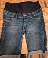 Jeansshorts/Umstandshose/Umstandsmode in dunkel Blau Niedersachsen - Landesbergen Vorschau