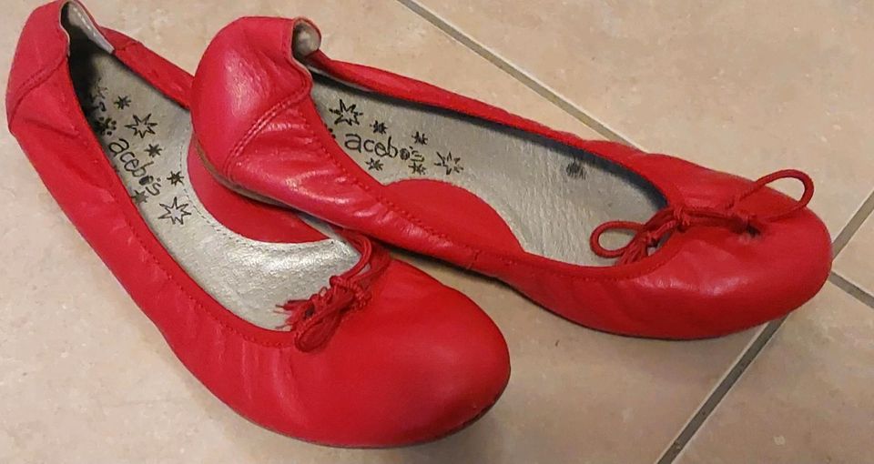 Mädchen Ballerinas Schuhe Gr. 37 von Jako-O akebos Leder top in Löwenstein