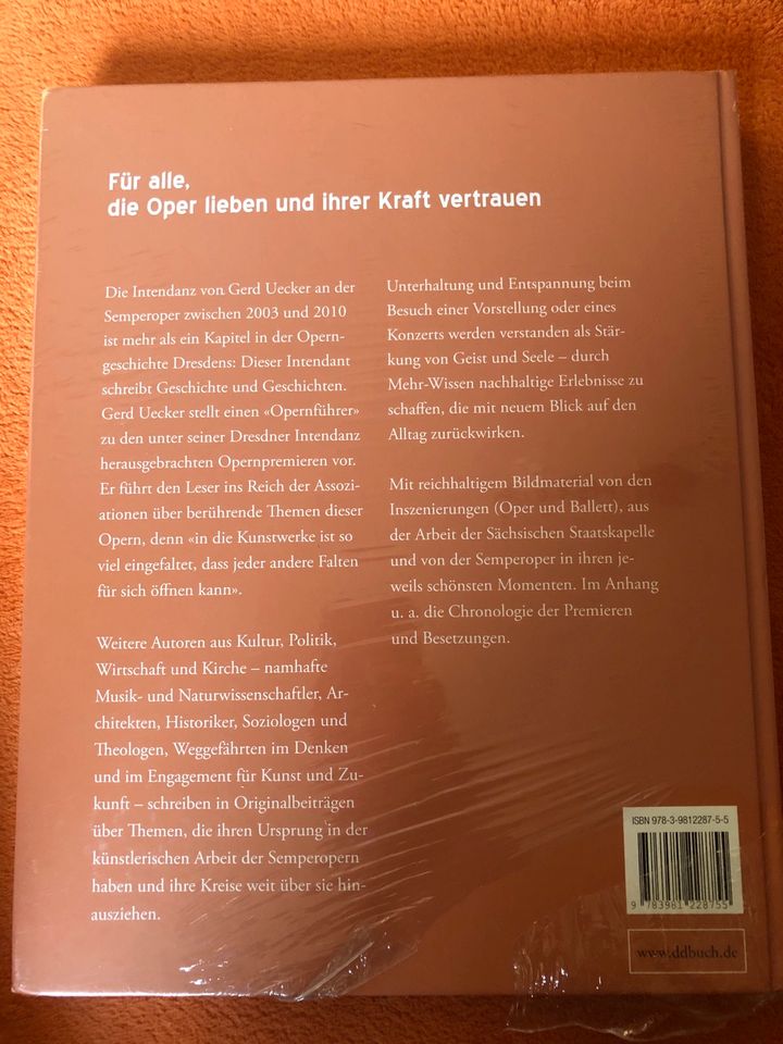 Buch „Beständig ist nur der Wandel“ Semperoper 2093-2010 NEU in Kesselsdorf