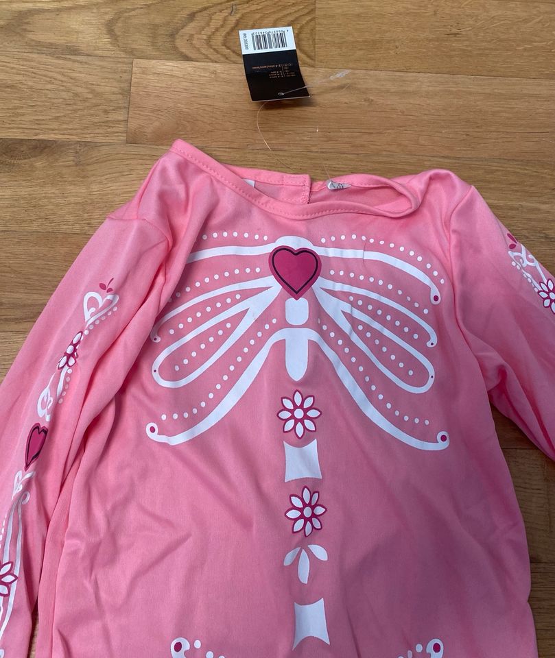 ❤️ neu Kostüm Anzug Skelett rosa Fasching 2-4 98 104 116 in Berlin