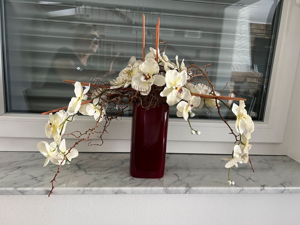 Wunderschöne Deko mit Kunst-Orchideen in Dortmund