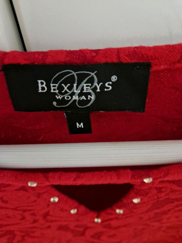 Bexleys, Shirt, 3/4 Arm, Damen, rot, Blumen, 40/42 in Lünen