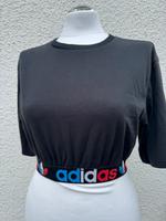 Adidas Originals T-Shirt cropped schwarz rot Blau Gr.36 Bayern - Ebermannstadt Vorschau