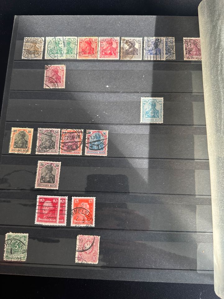 Briefmarkensammlung 3/4 in Iphofen