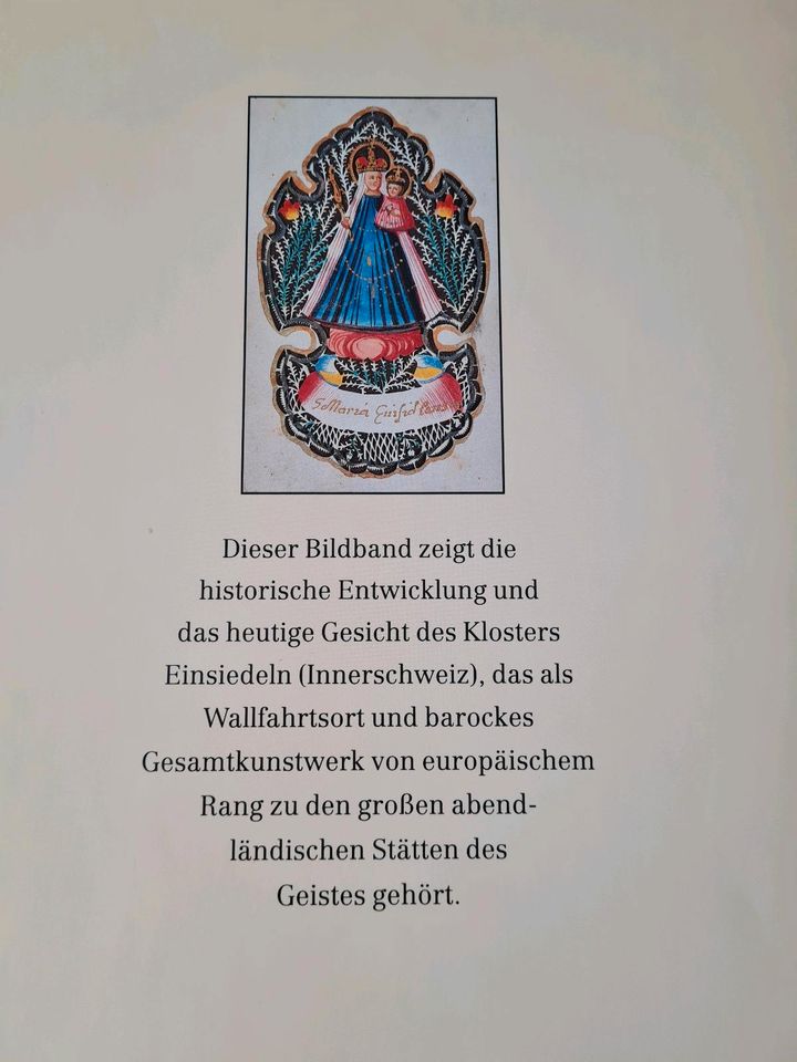 Kloster Einsiedeln Bildband Buch Barock Geschichte in Neuhausen