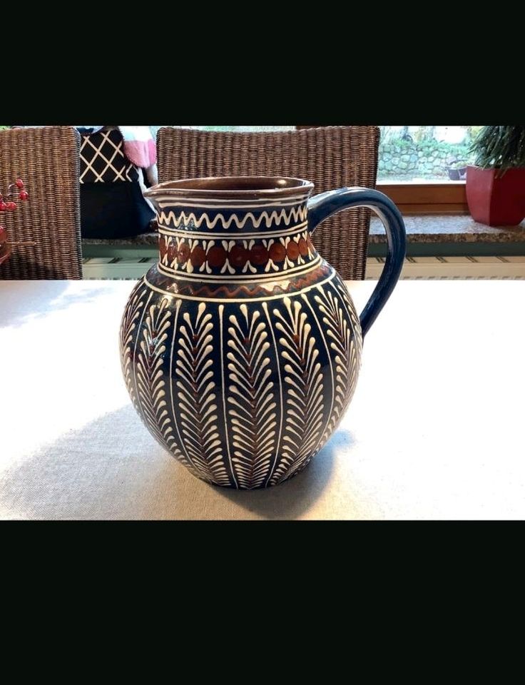 Krug Vase Keramik Tellingstedter in Silberstedt