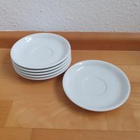 6 Untertassen, Unterteller-Set, Porzellan-Rosenthal, weiss Baden-Württemberg - Freiburg im Breisgau Vorschau