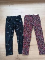 2x Leggins 122 Dopodopo Takko Einhorn Blumen angeraut Winter Nordrhein-Westfalen - Herne Vorschau