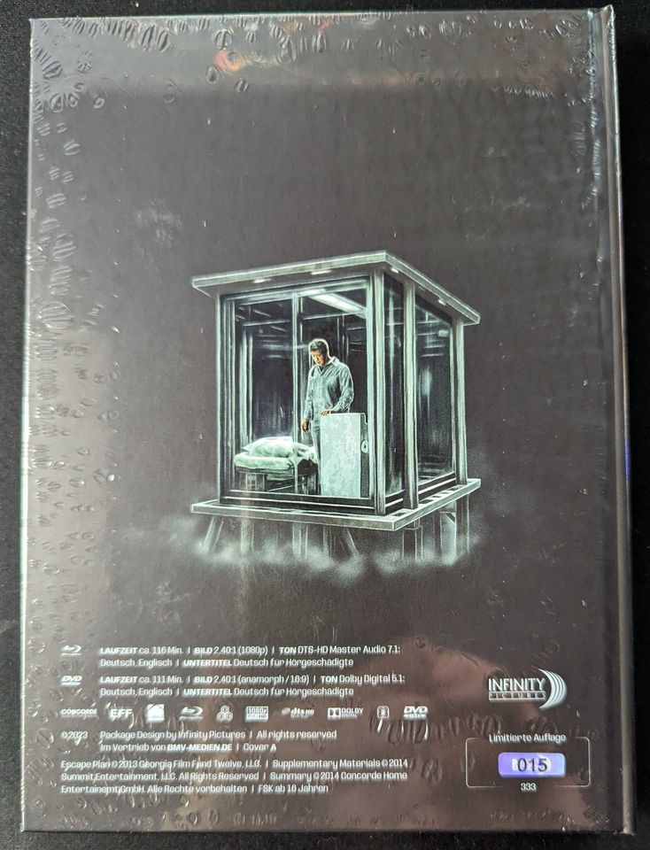 Escape Plan - Infinity Mediabook - NEU/OVP - Blu-ray+DVD in Lastrup
