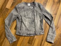 S. Oliver Damen Jeansjacke Gr. 38 /M Kurzjacke Vintage used grau Sachsen - Großhartmannsdorf Vorschau