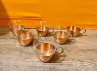 5 Gläser/Tassen für Tee, Punsch, Grog aus Glas und Kupfer Buchholz-Kleefeld - Hannover Groß Buchholz Vorschau