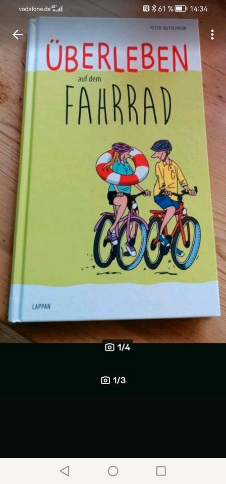 Überleben auf dem Fahrrad Buch lustig 0,50 Cent in Hamburg