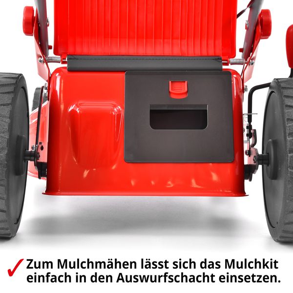 Elektro Rasenmäher Hecht Mulcher Motor Hand Mulch 46 cm Schnittbreite 1800 Watt VB in Greven