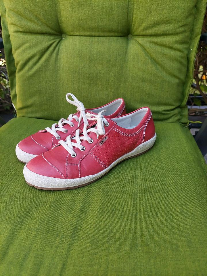 Josef Seibel Sneaker/Halbschuhe Gr.38 Rot Top Zustand  !!! in Berlin