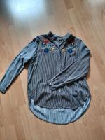 Bluse, Größe 42, neu, Clockhouse, gestreift, Stickerei, Blumen Nordrhein-Westfalen - Hopsten Vorschau